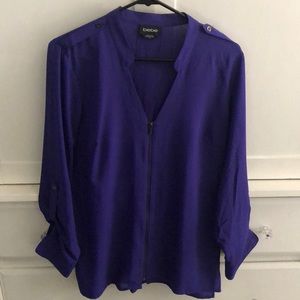 Bebe Purple blouse